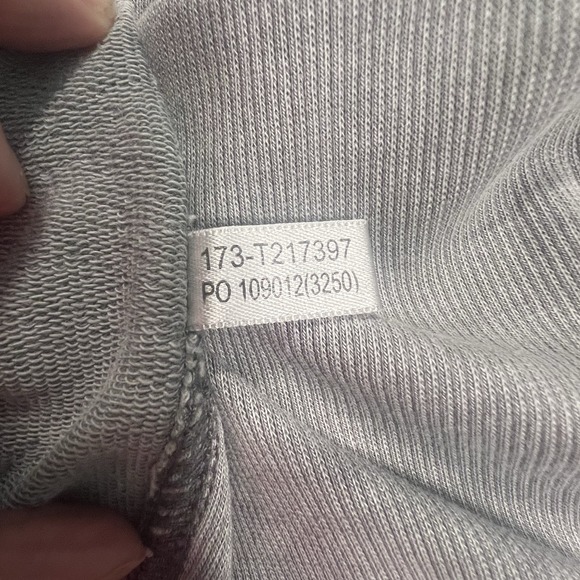 Tommy Bahama Pullover Light Gray Crew Neck Zip Knit Cotton Blend Casual Top XL - Picture 10 of 10